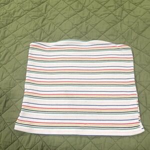 American Eagle Outfitters Red Pink Mini Pencil Skirt